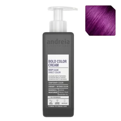 Супутні товари до Прямий пігмент для волосся Andreia Direct Color Deep Lilac 200 мл.
