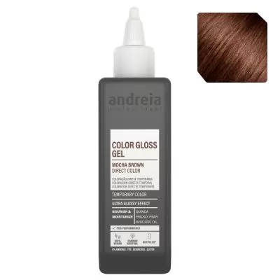 Сопутствующие товары к Прямой пигмент для волос Andreia Direct Color Mocha Brown 200 мл.
