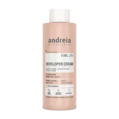 Окислювач для фарби для волосся Andreia Oxy 5 vol 1,5% 150 мл.