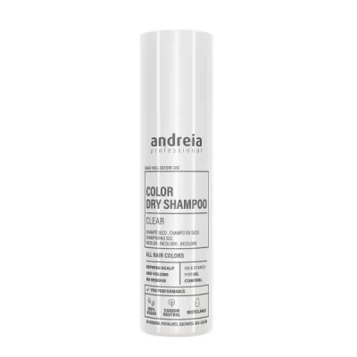 Сухой бесцветный шампунь для волос Andreia Color Dry Clear 150 мл.