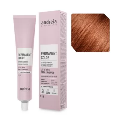 Відео Аміачна крем-фарба для волосся 6.43 Andreia 100 мл.