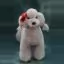 Парик для тела манекена собаки MD03 - серый Teddy Bear - 3