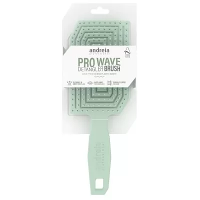 Сервис Массажная щетка для волос Andreia Pro Wave Green