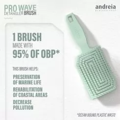 Фото Массажная щетка для волос Andreia Pro Wave Green - 4