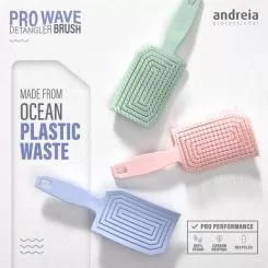 Фото Масажна щітка для волосся Andreia Pro Wave Green - 5