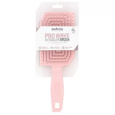 Масажна щітка для волосся Andreia Pro Wave Pink