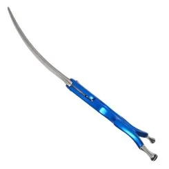 Фото Изогнутые ножницы для груминга животных Barracuda Extreme Blue 6,5 дюймов - 5