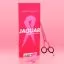 Фото Ножиці для стрижки Jaguar White Line Pastell Plus Offset Pink Ribbon розмір 5,5 - 2