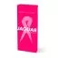 Ножницы для стрижки Jaguar White Line Pastell Plus Offset Pink Ribbon размер 5,5 - 4