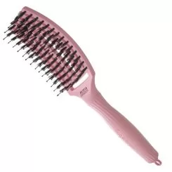 Фото Щітка комбінована для волосся Olivia Garden Finger Brush Combo ThinkPink Soft Pink LE - 2