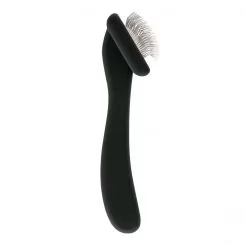 Фото Малая пуходерка для животных со средними зубцами Groom Natural Series Soft Pins Black - 7