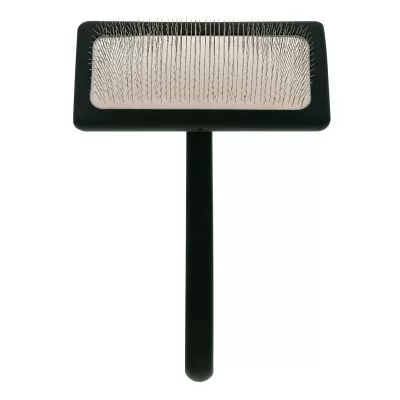 Фото Пуходерка для тварин з середніми зубцями Groom Soul Natural Series Soft Pins Black