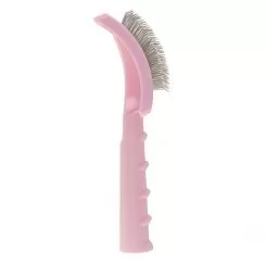 Фото Велика пуходерка для тварин з м'якими зубцями Groom Soul Pro Series Soft Long Pins Pink - 4