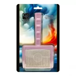 Фото Велика пуходерка для тварин з м'якими зубцями Groom Soul Pro Series Soft Long Pins Pink - 9