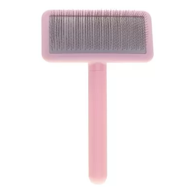 Характеристики Мала пуходерка для тварин з середніми зубцями Groom Soul Basic Series Soft Pins Pink