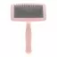 Мала пуходерка для тварин з жорсткими зубцями Groom Soul Basic Series Air Cushion Pink