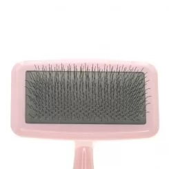 Фото Мала пуходерка для тварин з жорсткими зубцями Groom Soul Basic Series Air Cushion Pink - 2