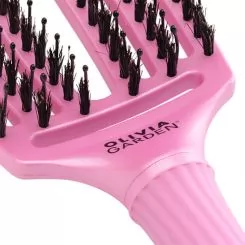 Фото Щетка для укладки Olivia Garden Finger Brush Combo Celestial Pink LE - 6