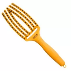 Фото Щітка для укладки Olivia Garden Finger Brush Combo Yellow Sunshine LE - 1