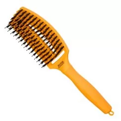 Фото Щетка для укладки Olivia Garden Finger Brush Combo Yellow Sunshine LE - 2