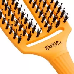 Фото Щетка для укладки Olivia Garden Finger Brush Combo Yellow Sunshine LE - 5