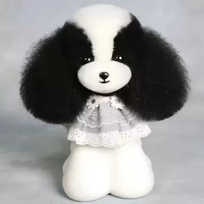 Похожие на Шерсть манекена головы для Mr Jiang Teddy Head Model Black And White