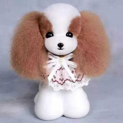 Схожі на Шерсть манекена голови для Mr Jiang Teddy Head Model Brown And White