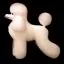 Шерсть всего тела для манекена Mr Jiang Toy Poodle Model Creamy White