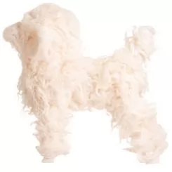 Фото Шерсть всего тела для манекена Mr Jiang Toy Poodle Model Creamy White - 4