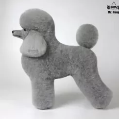 Фото Шерсть всего тела для манекена Mr Jiang Toy Poodle Model Grey - 3