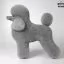 Шерсть всього тіла для манекена Mr Jiang Toy Poodle Model Grey - 3