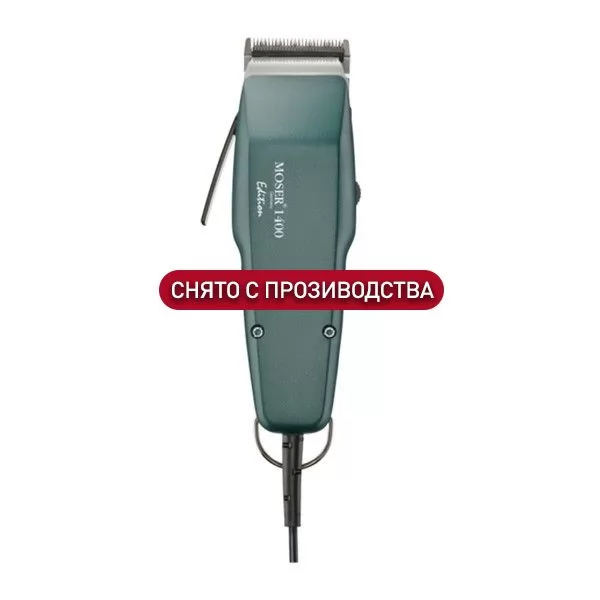 Технические данные Машинка для стрижки волос Moser 1400 Professional Green 
