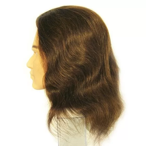 Все фото Болванка мужская SIBEL с длиной волос 30-35 см, без штатива