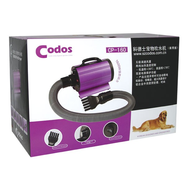 Найкращий фен-компрессор для малих собак Кодос